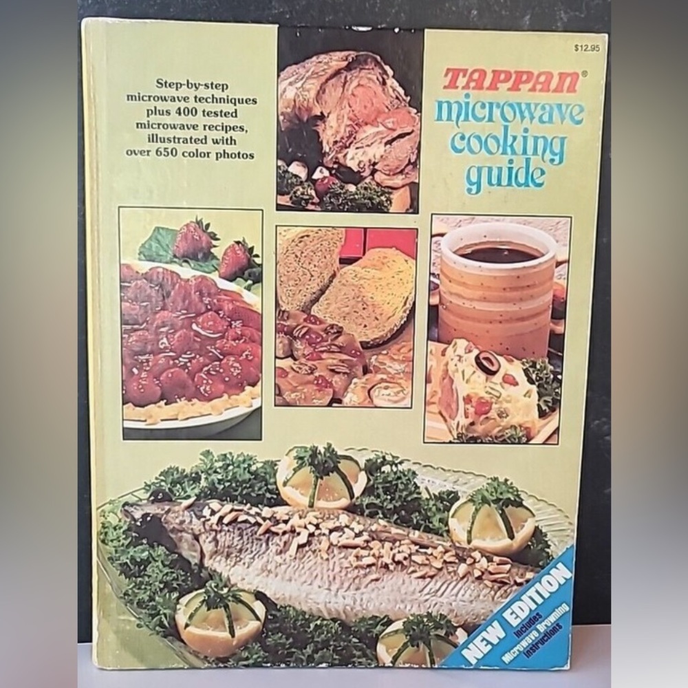 Vintage Tappan Microwave Cooking Guide cookbook‎